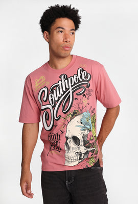 T-shirt imprimé Southpole Faith Over Fear