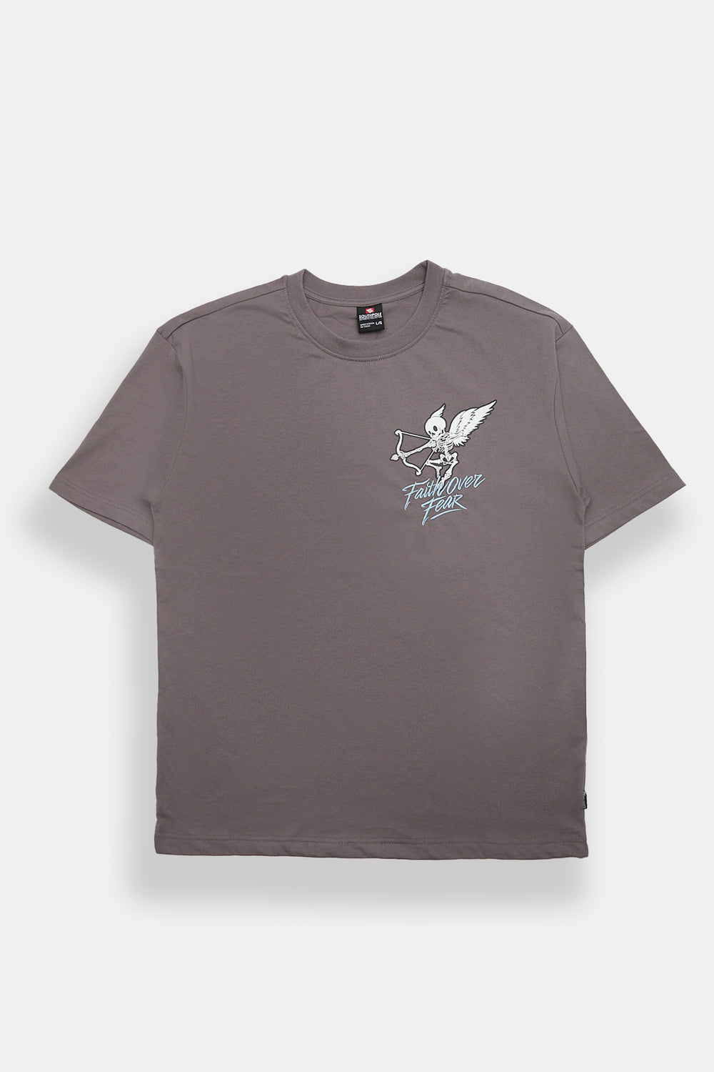 T-shirt brodé Southpole Faith Over Fear T-shirt brodé Southpole Faith Over Fear