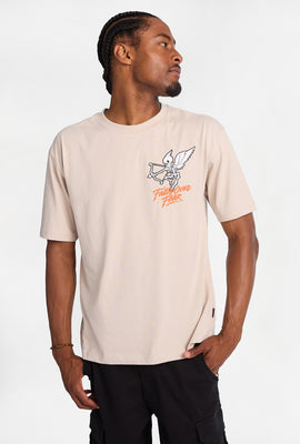 T-shirt brodé Southpole Faith Over Fear
