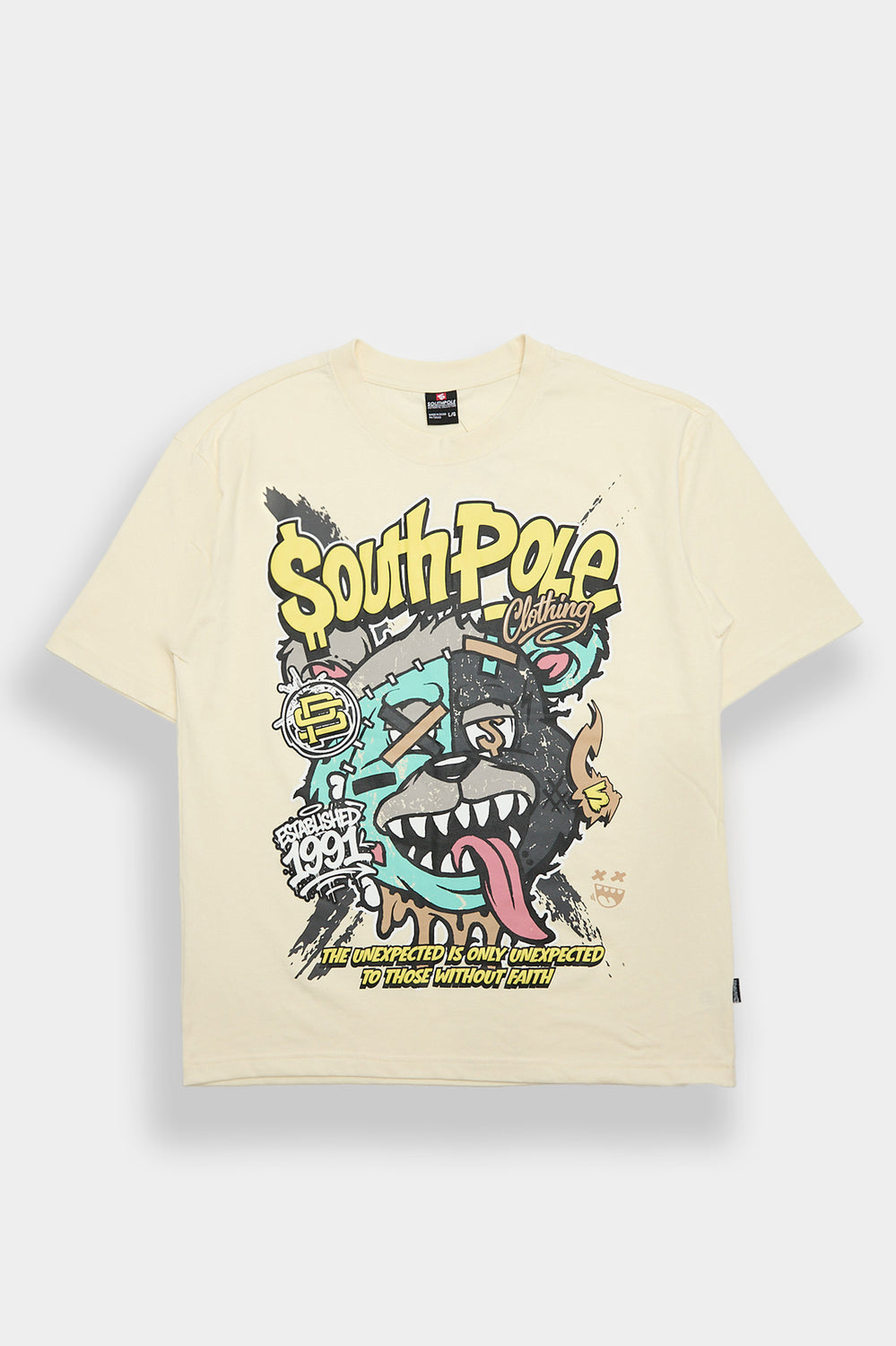 Southpole Established 1991 Puff Print Graphic Tee Southpole Established 1991 Puff Print Graphic Tee