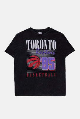 Mens Toronto Raptors Acid Wash T-Shirt