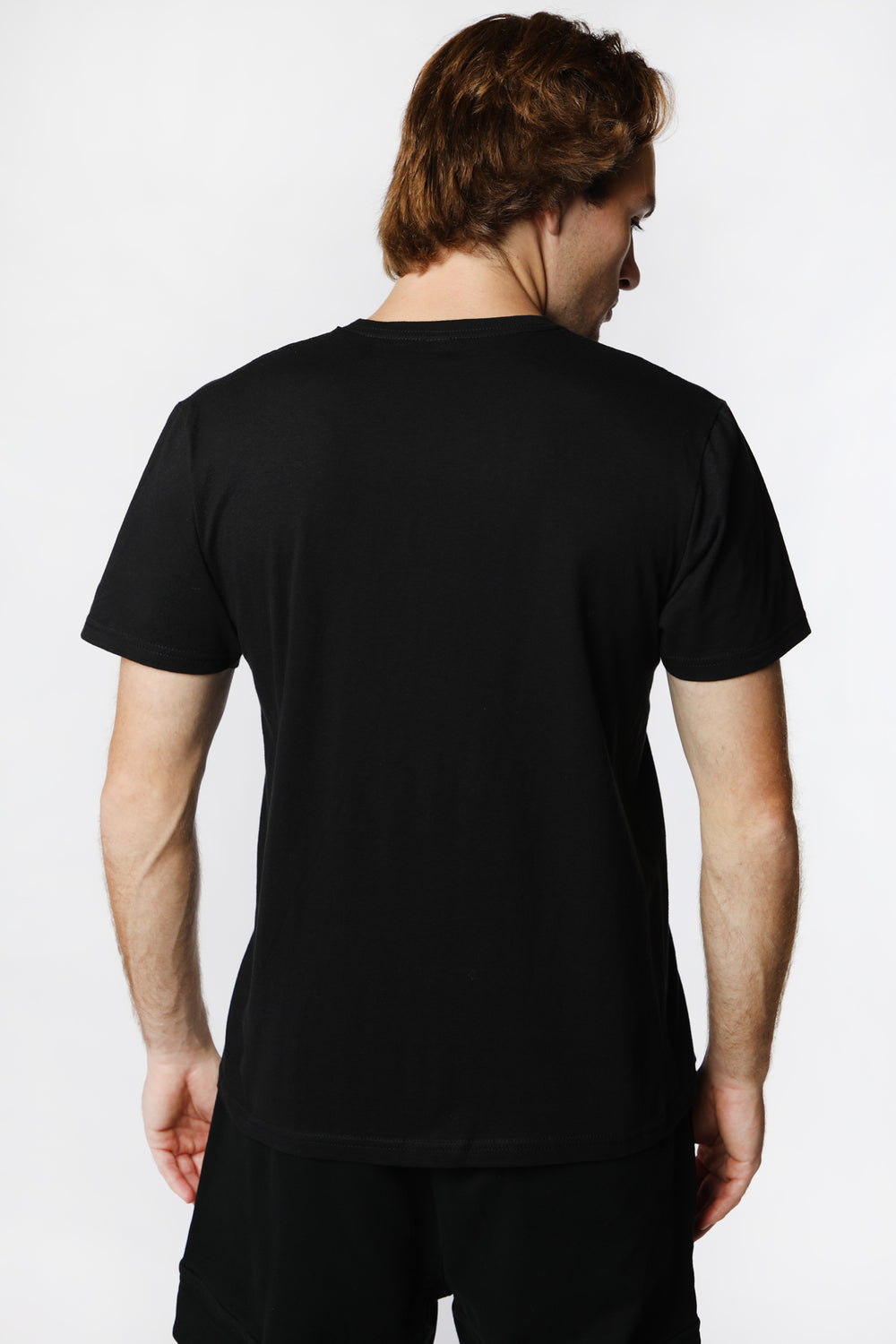 T-Shirt Imprimé Halloween Michael Myers Homme Noir