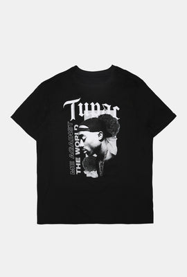 T-Shirt Imprimé Me Against The World Tupac Homme