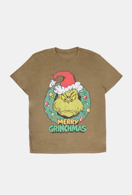 T-shirt imprimé Merry Grinchmas homme