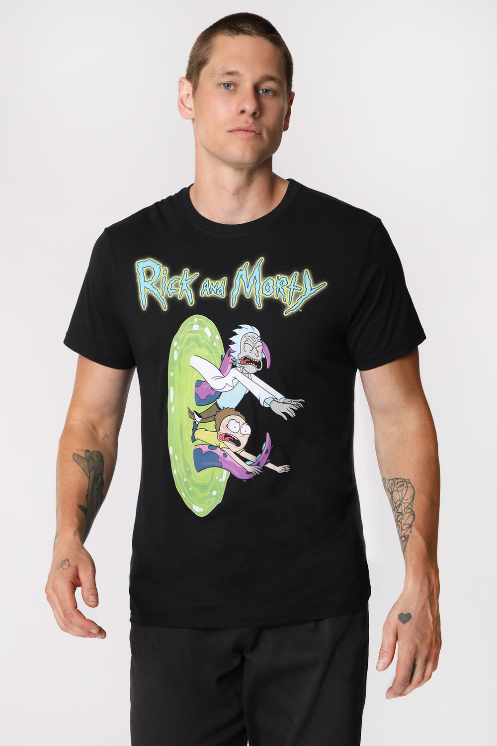 T-Shirt Imprimé Rick And Morty Homme T-Shirt Imprimé Rick And Morty Homme