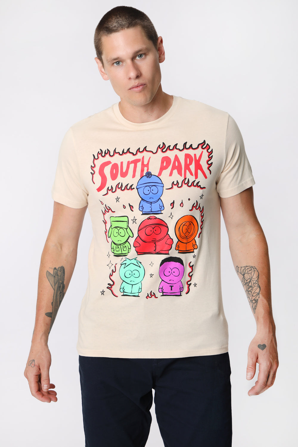 T-Shirt Imprimé South Park Homme T-Shirt Imprimé South Park Homme