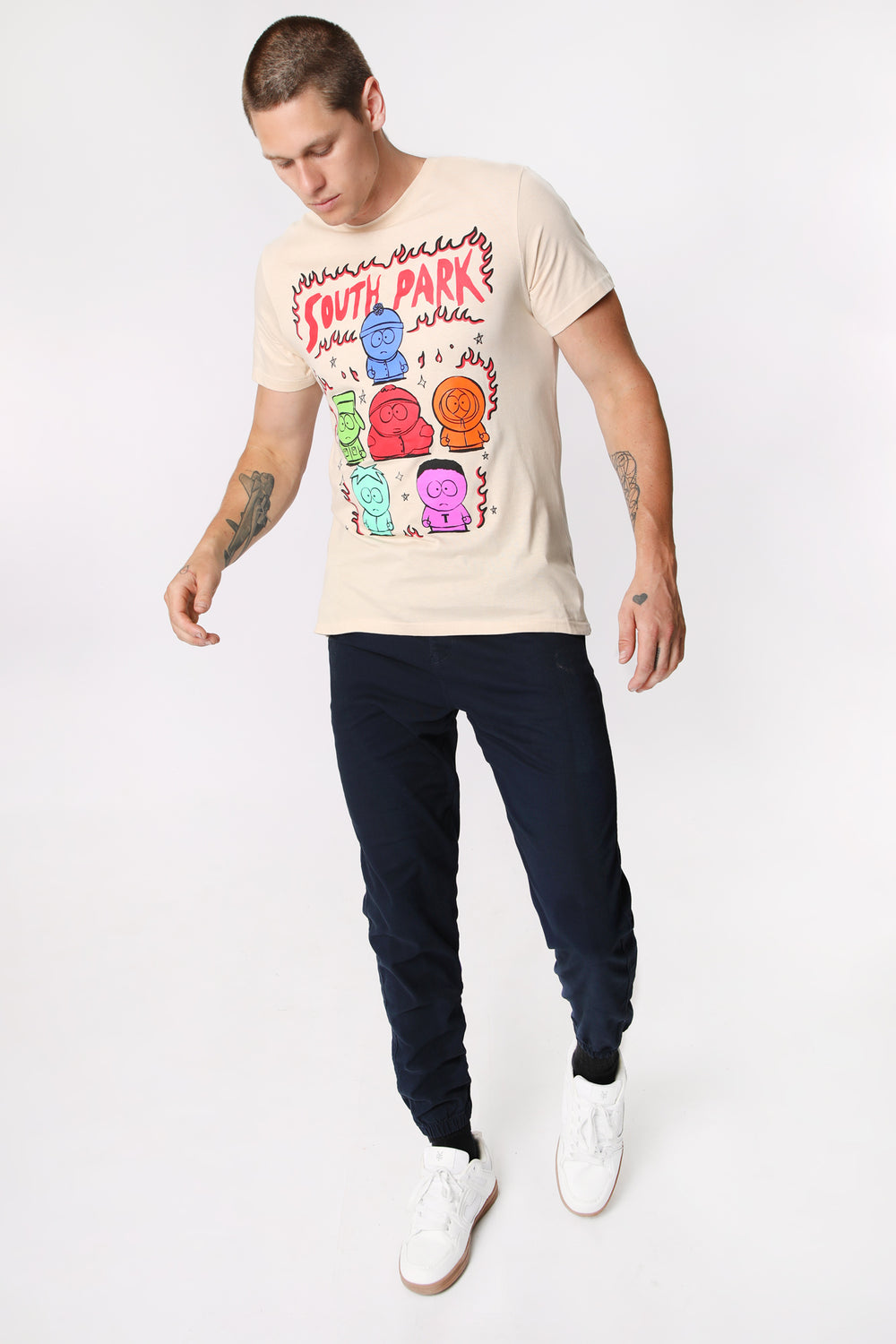 T-Shirt Imprimé South Park Homme T-Shirt Imprimé South Park Homme