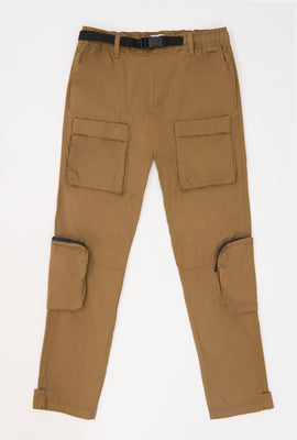 Mens Poplin Cargo Pants