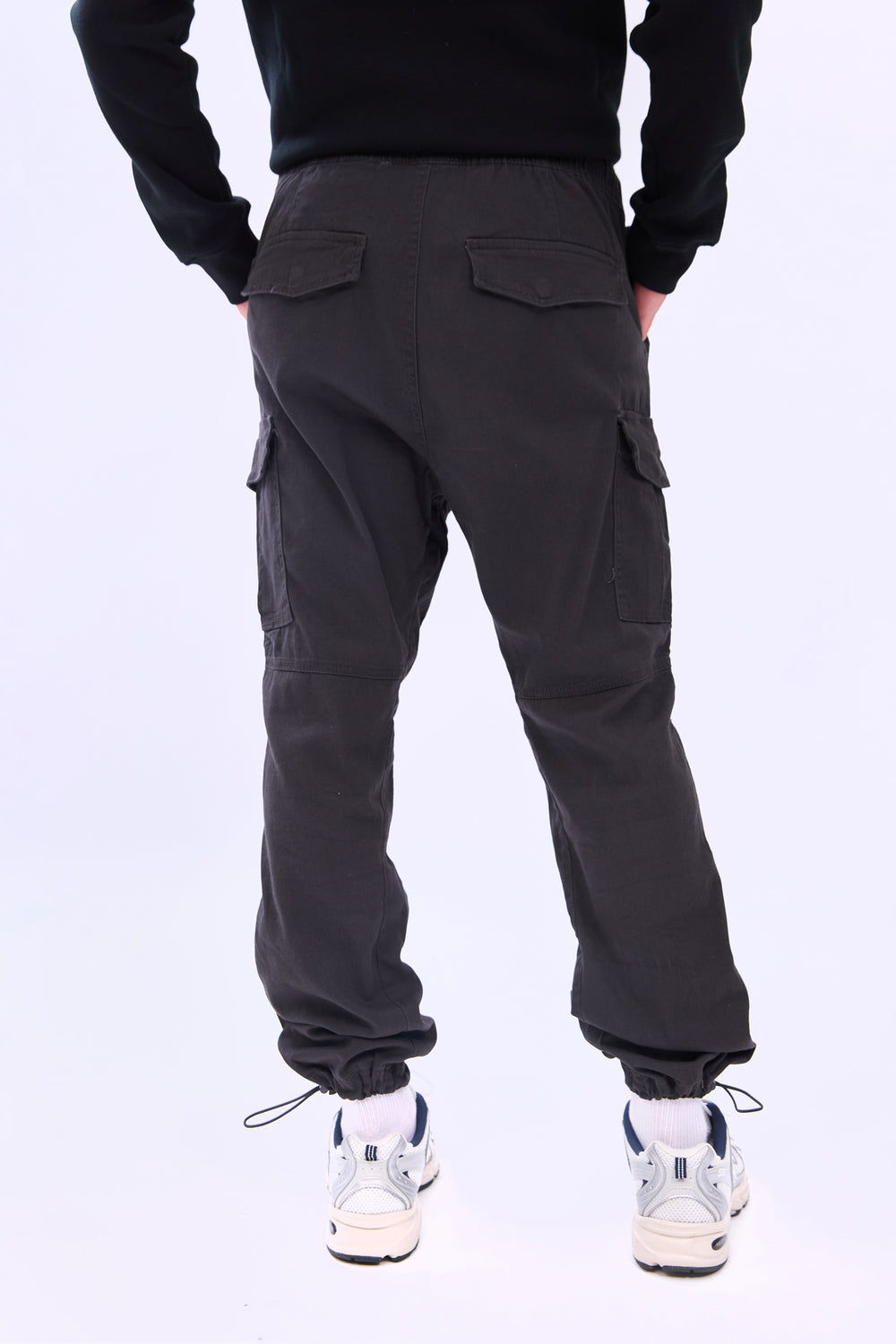 Pantalon cargo en sergé Arsenic homme Pantalon cargo en sergé Arsenic homme