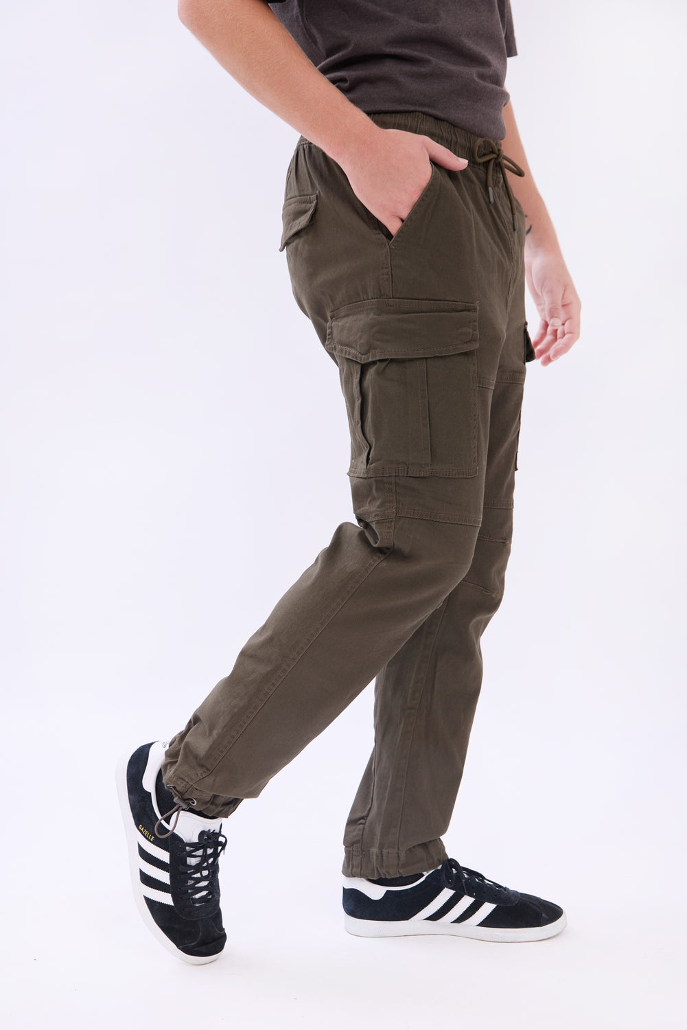 Arsenic Mens Twill Cargo Bungee Pant Arsenic Mens Twill Cargo Bungee Pant