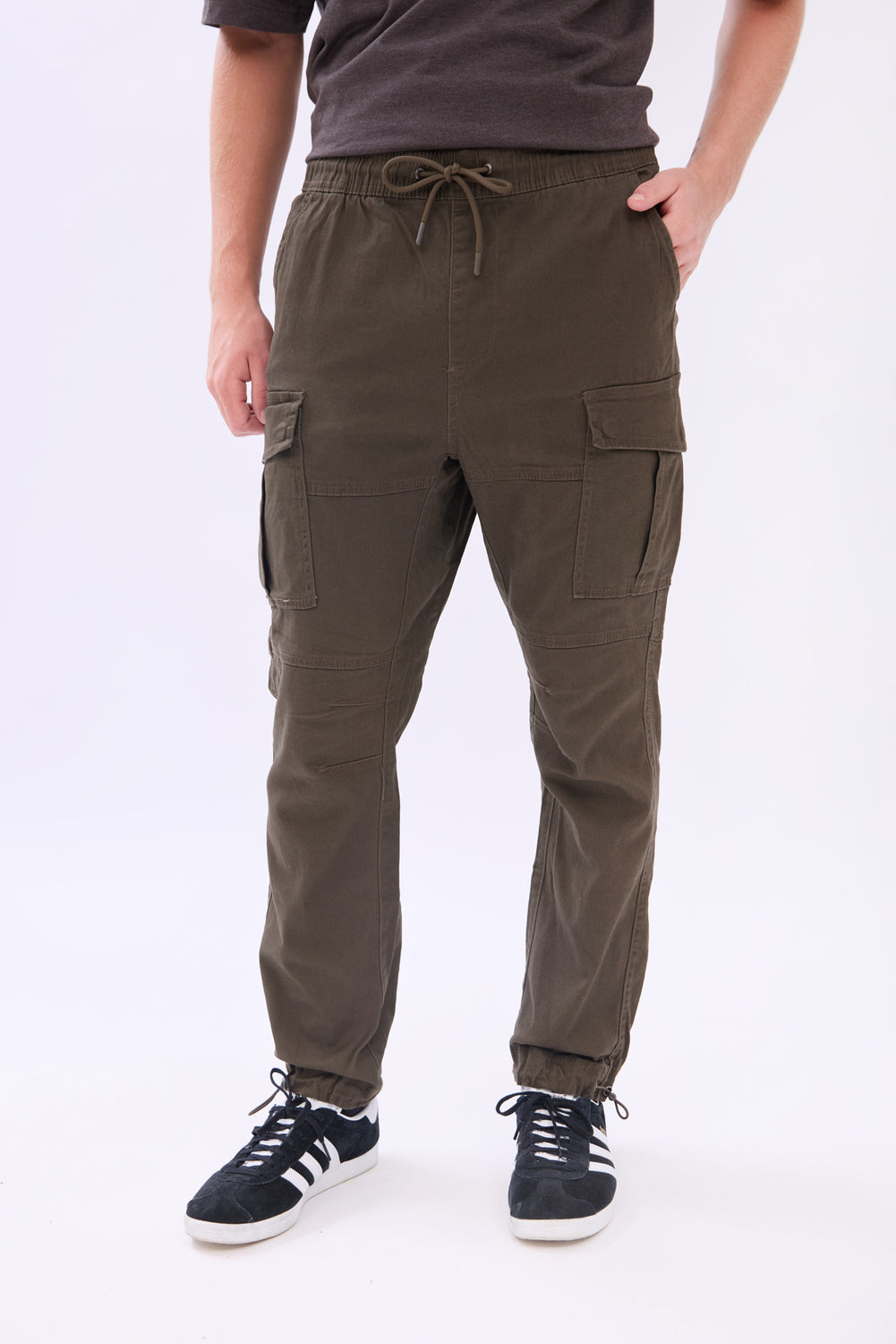 Arsenic Mens Twill Cargo Bungee Pant Arsenic Mens Twill Cargo Bungee Pant