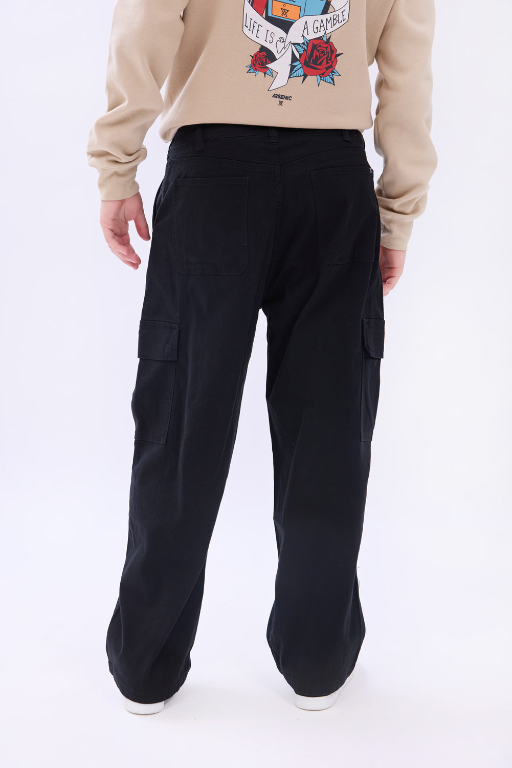 Arsenic Mens Loose Fit Cargo Pant Arsenic Mens Loose Fit Cargo Pant