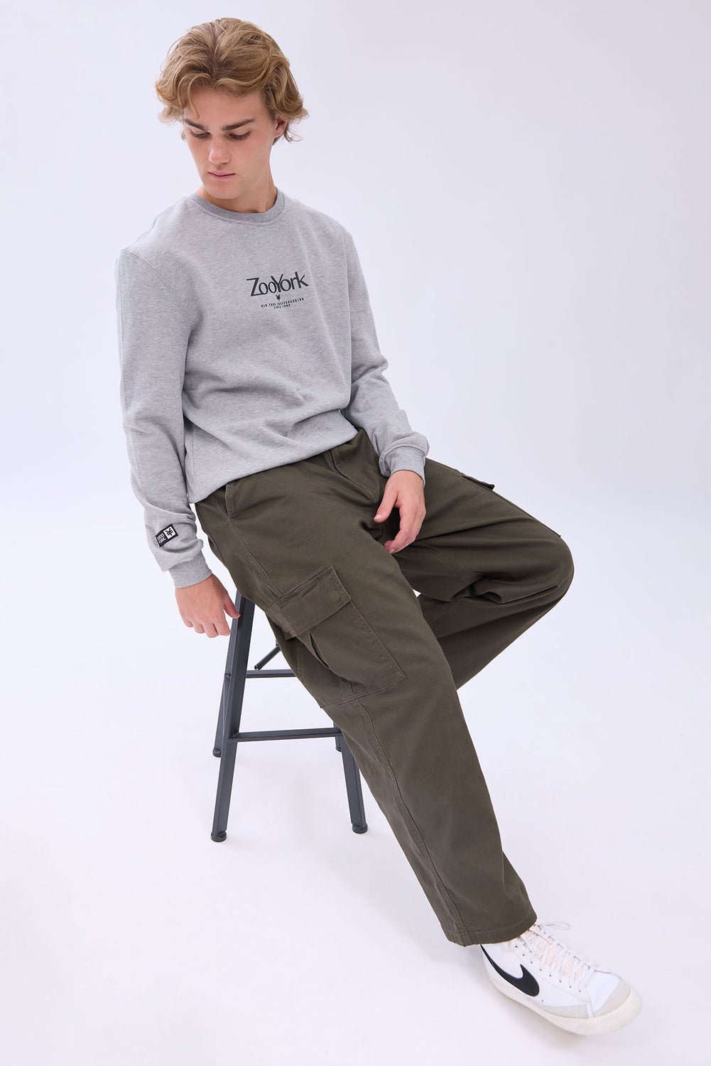 Arsenic Mens Loose Fit Cargo Pant Arsenic Mens Loose Fit Cargo Pant