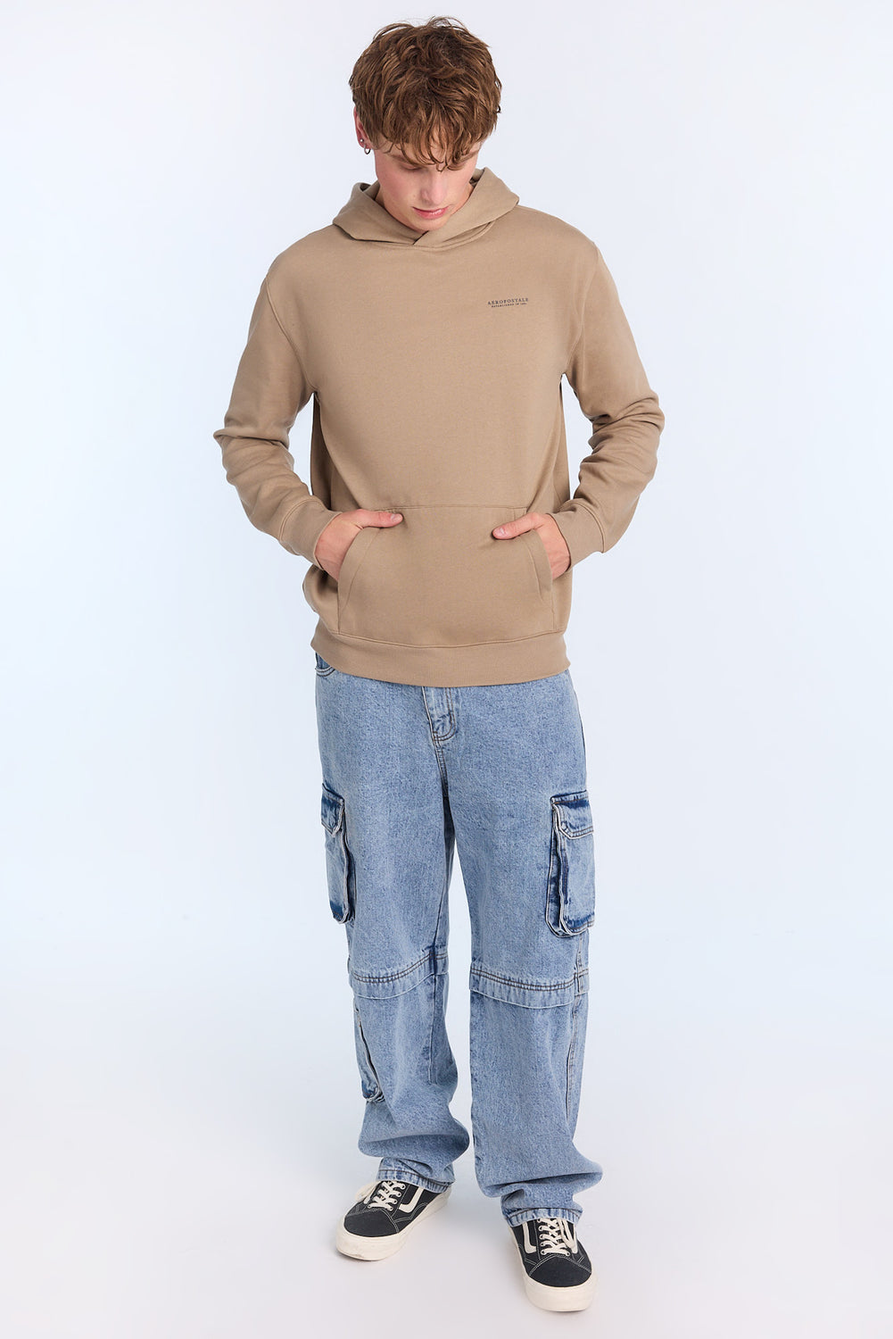 Jean cargo délavé léger homme Jean cargo délavé léger homme