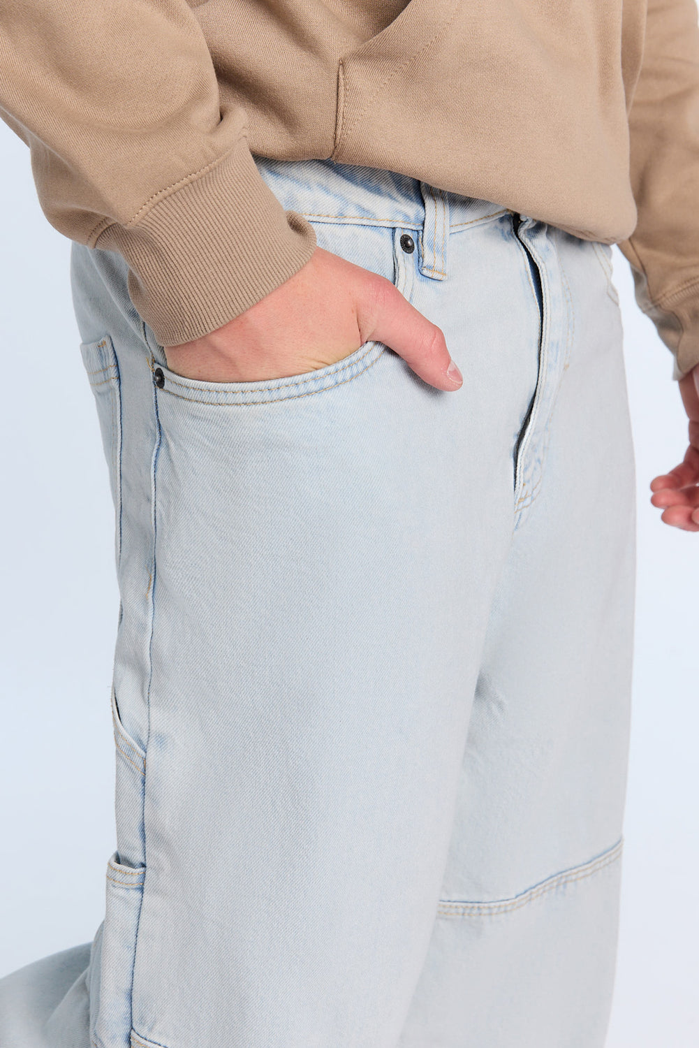 Mens Cut & Sew LSW Carpenter Jeans Mens Cut & Sew LSW Carpenter Jeans