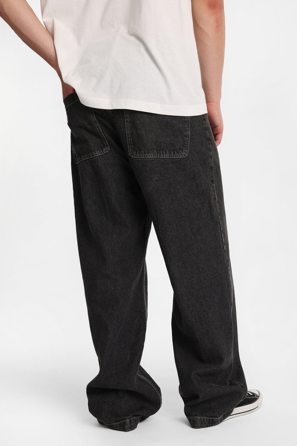 Washed Black Ultra-Baggy Jeans Washed Black Ultra-Baggy Jeans