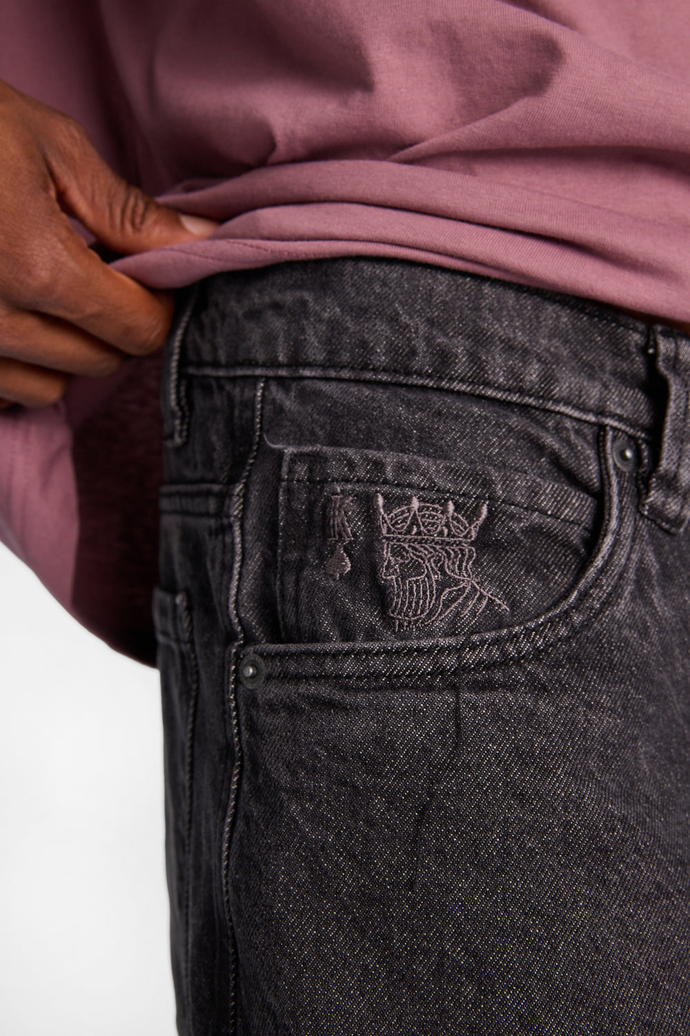 Baggy Skater Embroidered Jeans Baggy Skater Embroidered Jeans