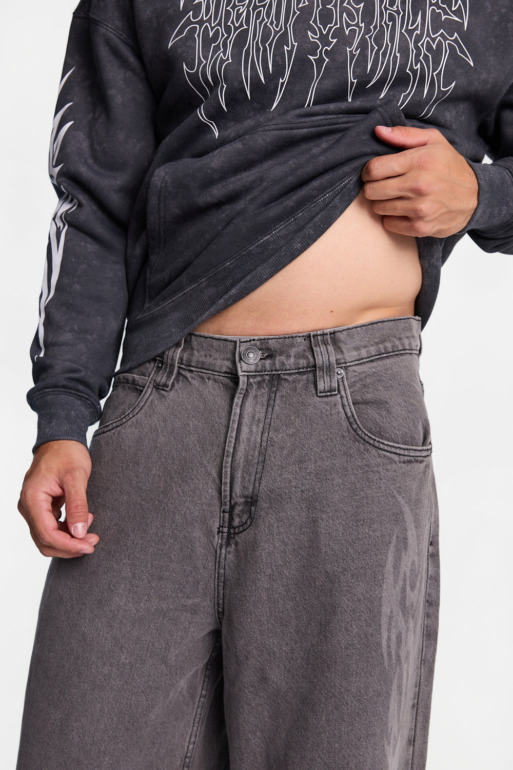 Laser Print Skater Jeans Laser Print Skater Jeans