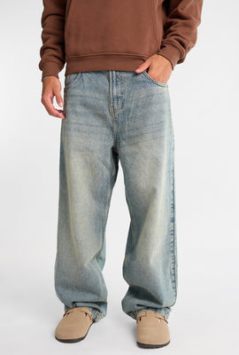 Jean ample coupe skateur