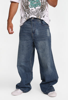 Arsenic Big Baggy Embroidered Jeans