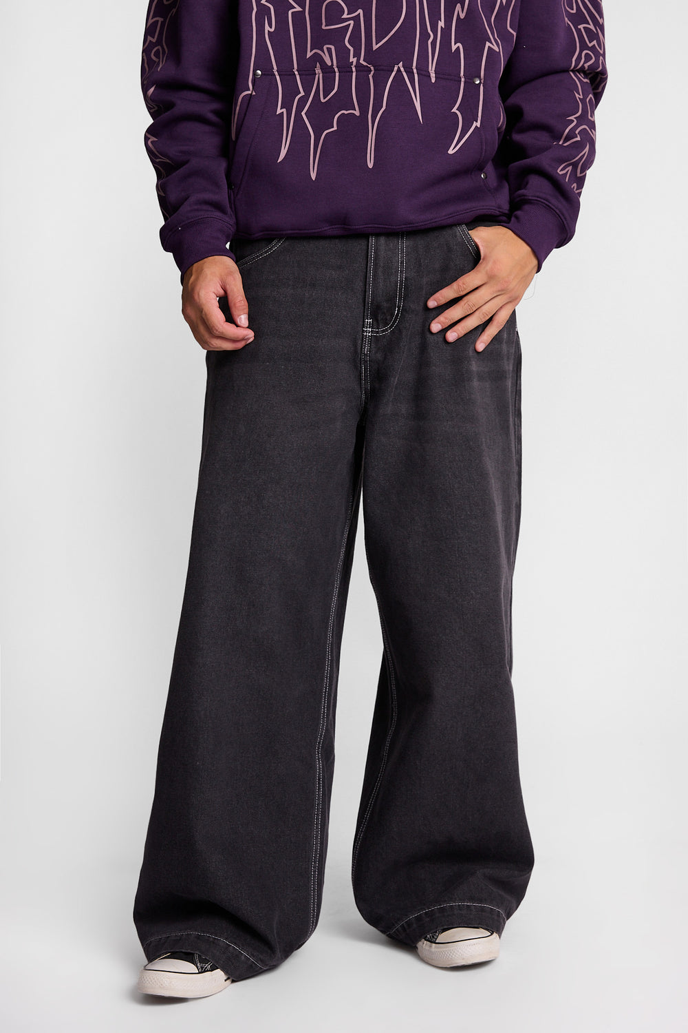 Big Baggy Laser Print Jeans Big Baggy Laser Print Jeans