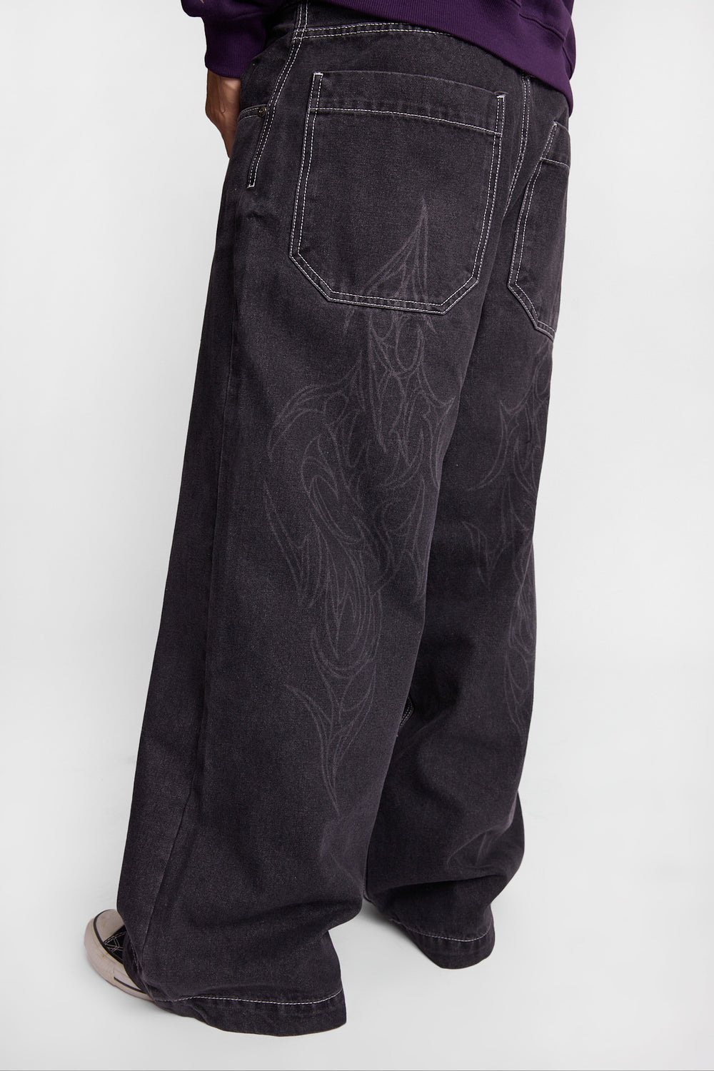 Big Baggy Laser Print Jeans Big Baggy Laser Print Jeans