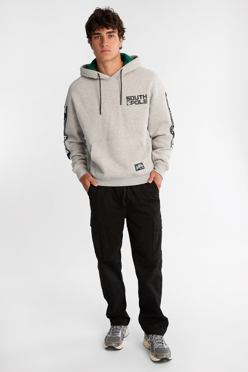 Southpole Legacy Tape Graphic Hoodie Southpole Legacy Tape Graphic Hoodie
