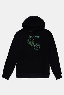 Haut à capuchon imprimé Rick And Morty homme