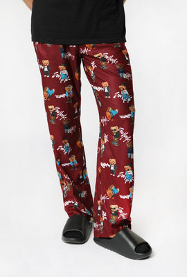 Bas de Pyjama Imprimé Graffiti Nounours Zoo York Homme