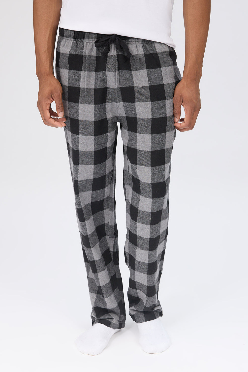 West49 Mens Flannel Plaid Pajama Bottoms West49 Mens Flannel Plaid Pajama Bottoms