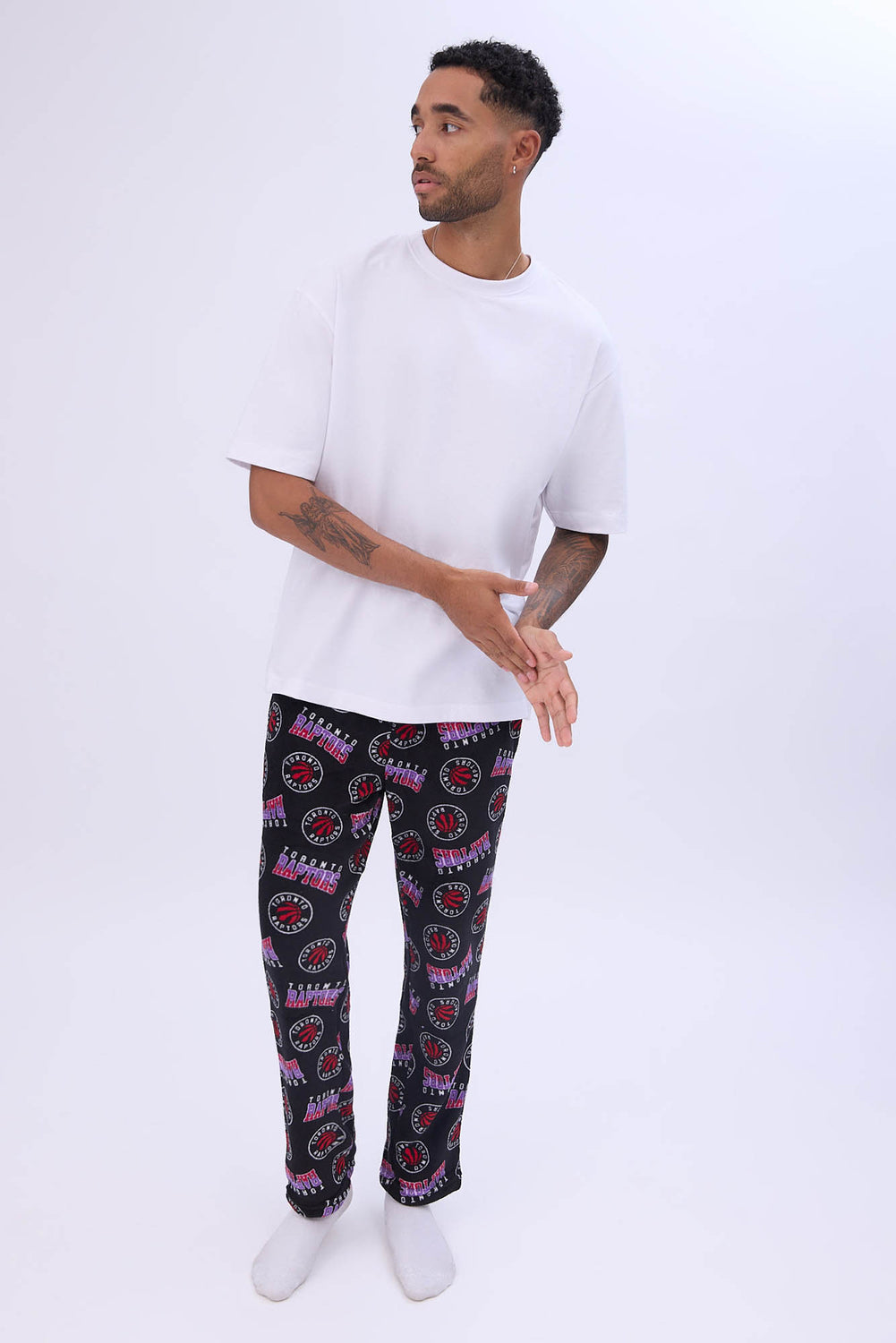 Bas de pyjama imprimé Toronto Raptors homme Bas de pyjama imprimé Toronto Raptors homme