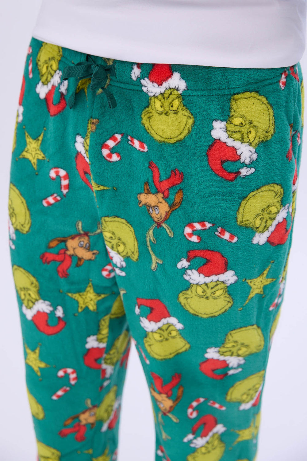 Mens The Grinch Graphic Pajama Bottoms Mens The Grinch Graphic Pajama Bottoms