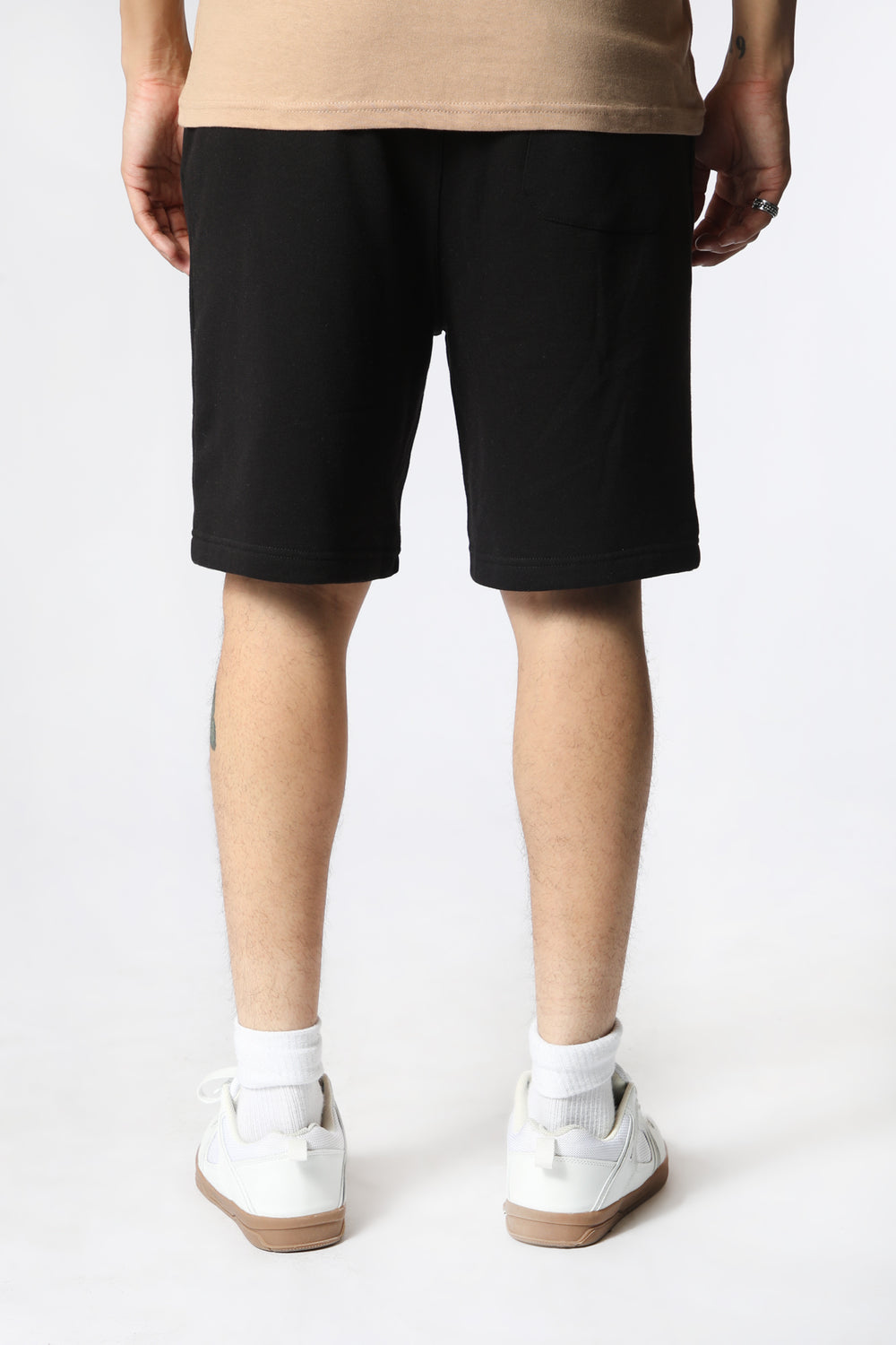 Short en Molleton Amnesia Homme Noir