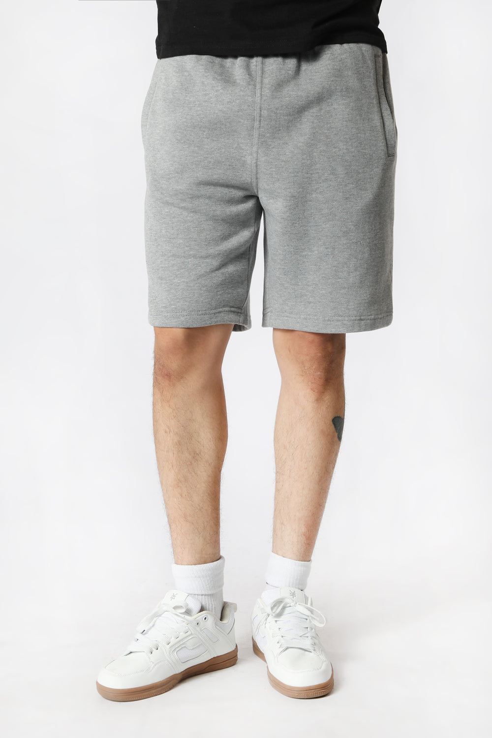 Short en Molleton Amnesia Homme Gris