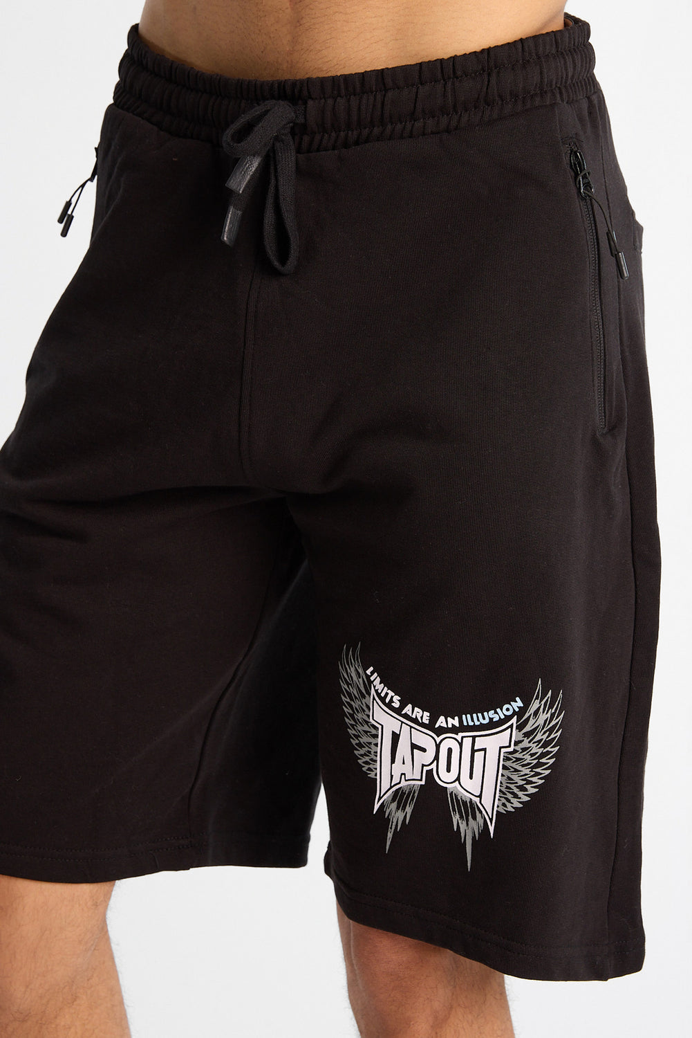 Short en molleton imprimé Tapout Short en molleton imprimé Tapout