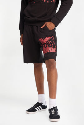 Short en molleton imprimé Tapout