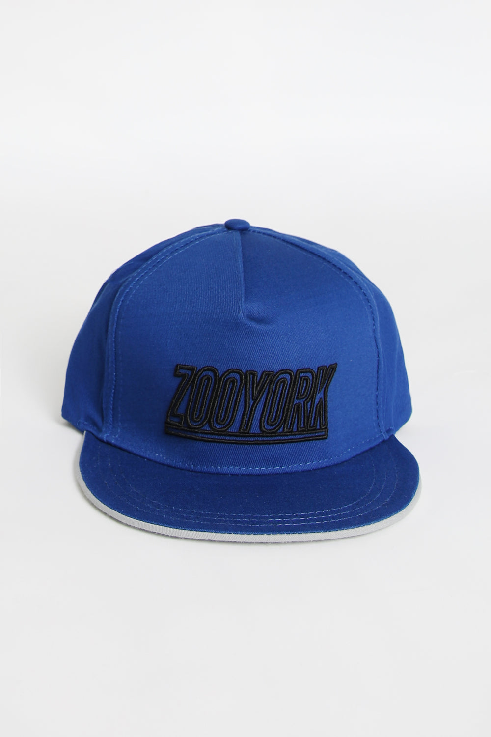 Zoo York Mens Block Logo Flat Brim Hat Zoo York Mens Block Logo Flat Brim Hat