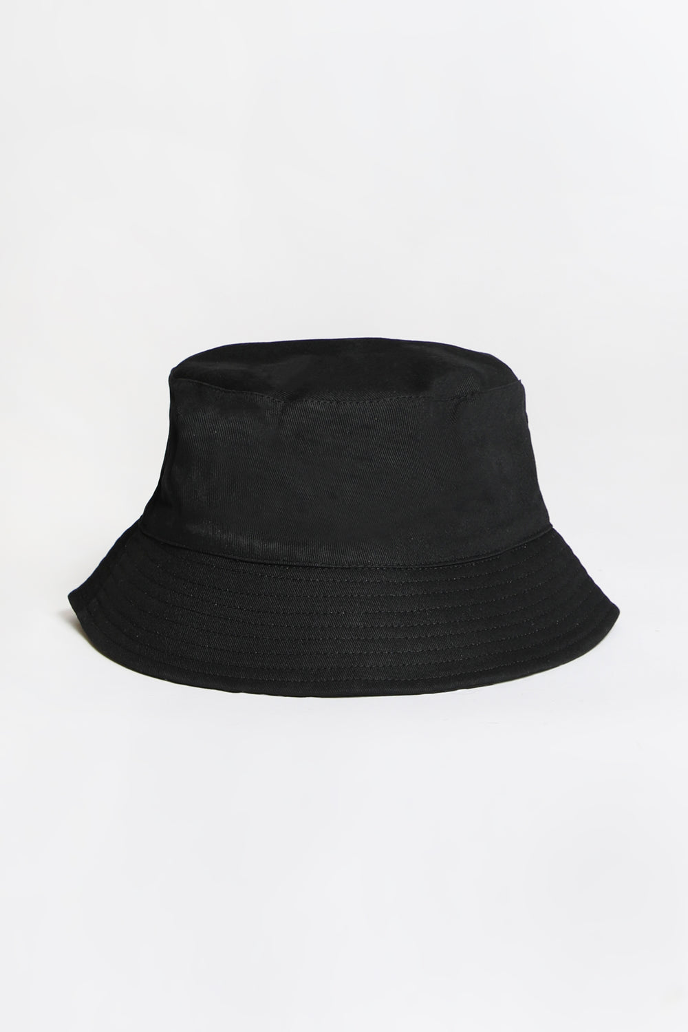 No Fear Mens Reversible Patch Bucket Hat Black