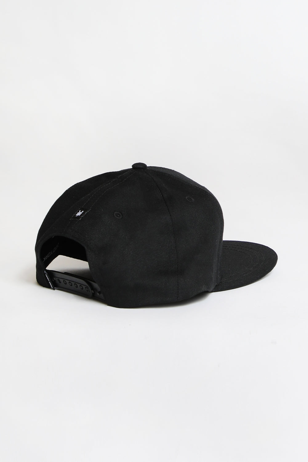 Zoo York Mens Logo Flat Brim Hat Black