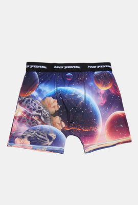 Boxer Imprimé Léopard & Galaxie No Fear Homme