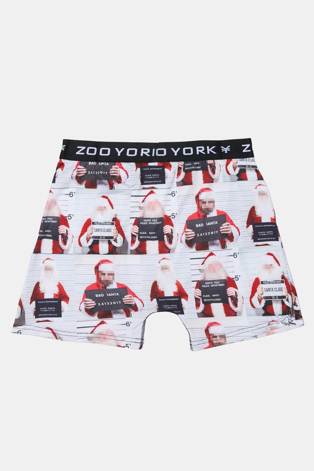 Zoo York Mens Santa Mugshot Boxer Brief Zoo York Mens Santa Mugshot Boxer Brief