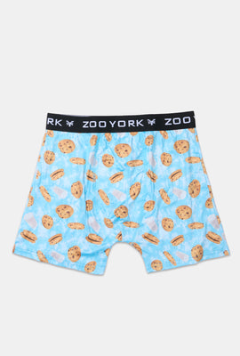 Boxer imprimé biscuits et lait Zoo York homme
