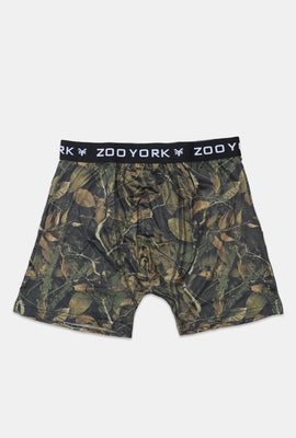 Boxer imprimé camouflage foncé Zoo York homme