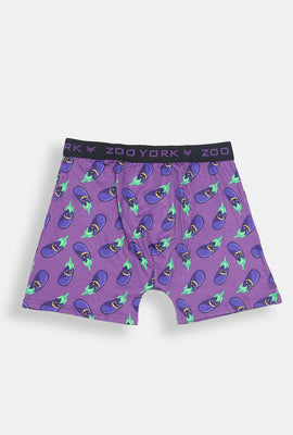 Zoo York Mens Eggplant Jack-O'-Lanterns Boxer Brief