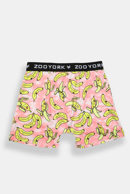 Boxer imprimé tie-dye et bananes Zoo York homme