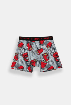 Zoo York Red Cups & Skulls Boxer Brief
