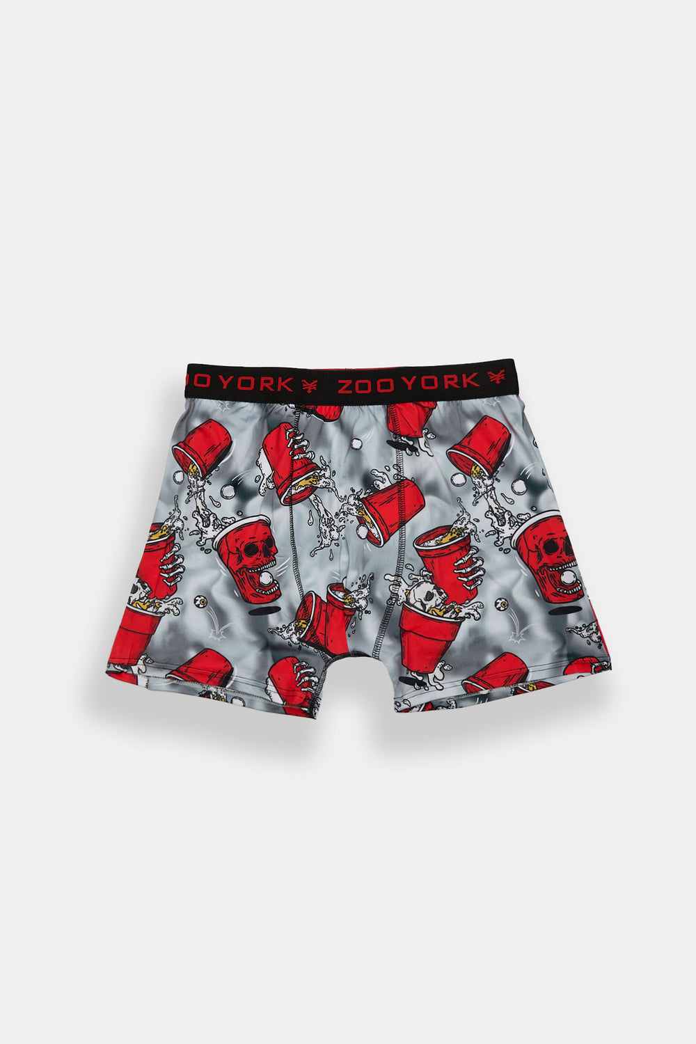 Zoo York Red Cups & Skulls Boxer Brief Zoo York Red Cups & Skulls Boxer Brief