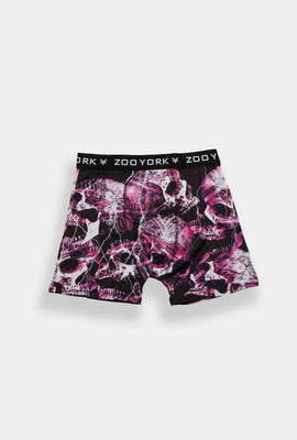 Zoo York Purple Skulls Boxer Brief