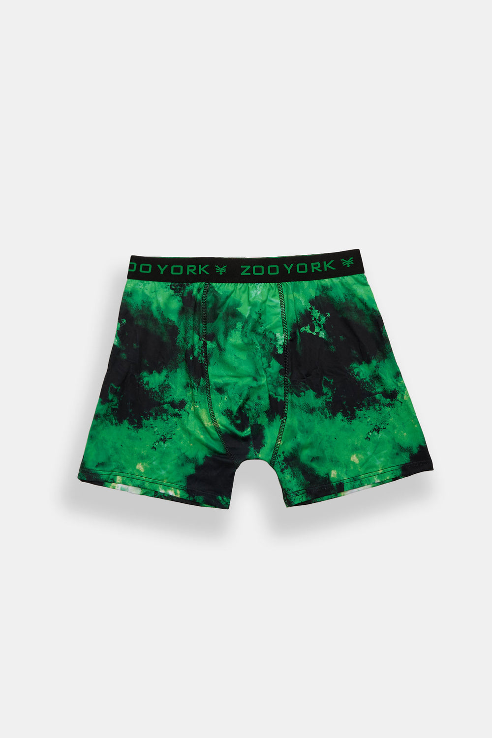 Zoo York Green & Black Tie-Dye Boxer Brief Zoo York Green & Black Tie-Dye Boxer Brief