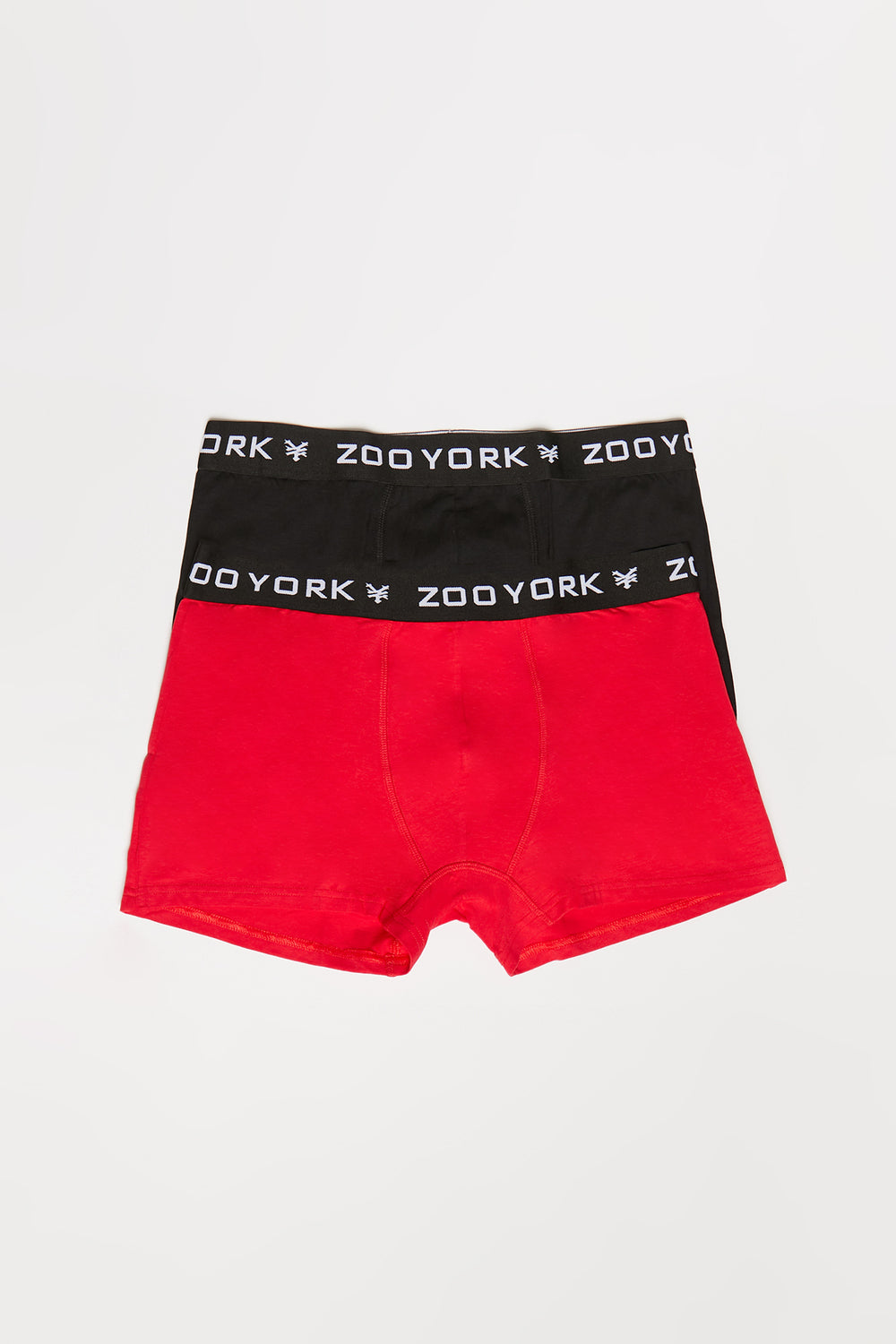 Zoo York Mens 2-Pack Boxer Briefs Red